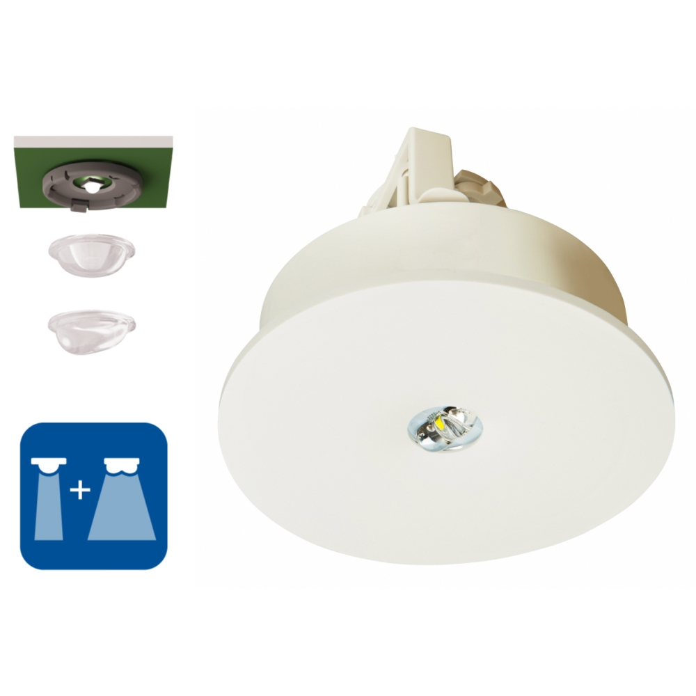 Corp iș. Sig. IL WirelessControl 1x3W ERTLED 8h 230VAC