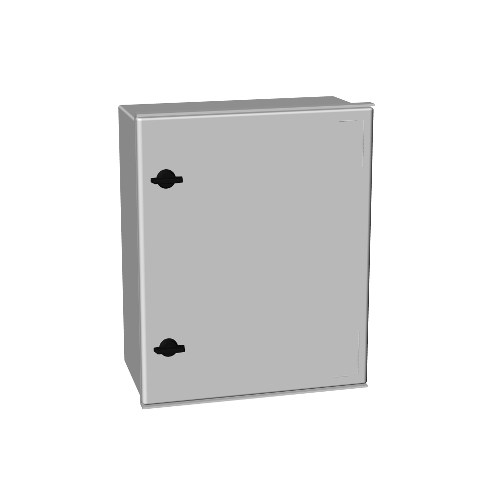 Cutie aplicată poliester+uşă plină, Minipol, 500x400x200mm