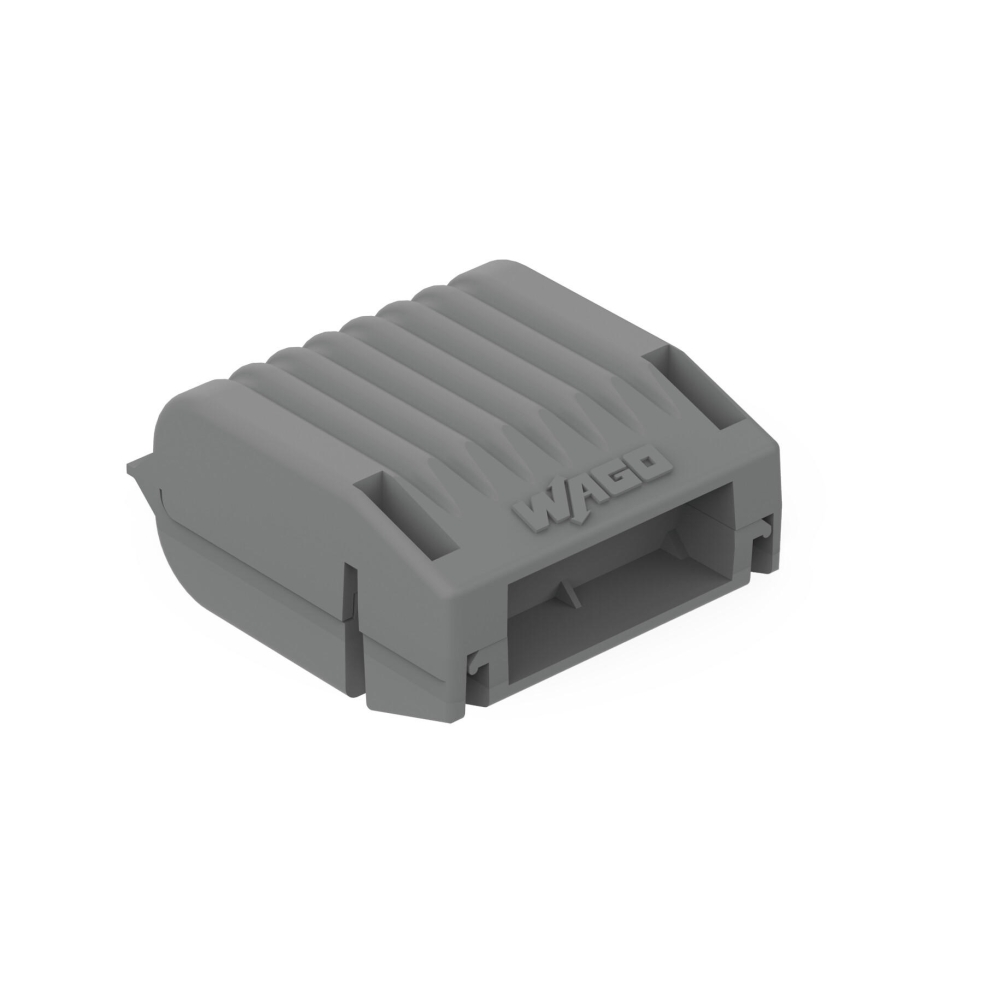 Cutie cu gel pentru cleme Wago, IPx8, mărime 1, gri
