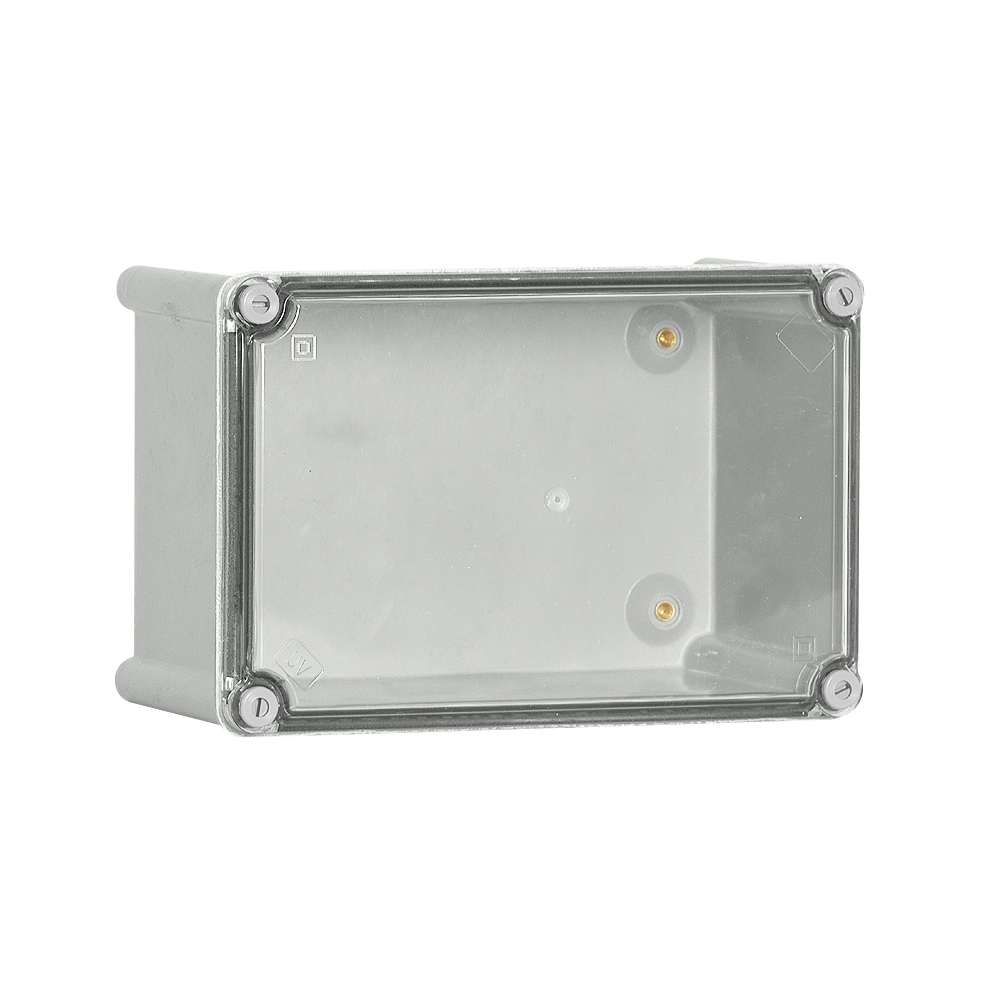 Cutie din poliester cu capac transparent 270x180x171mm