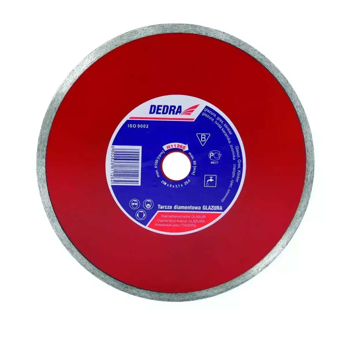 Disc diamantat 180 mm/22,2 grosime 1,9mm