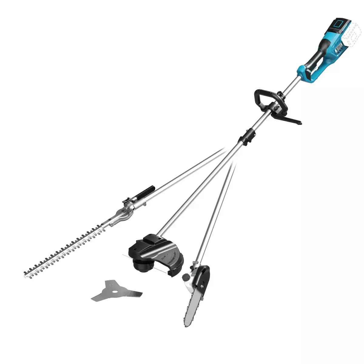 Dispozitiv multifunctional cu acumulator 4in1,18 x2 fără perii