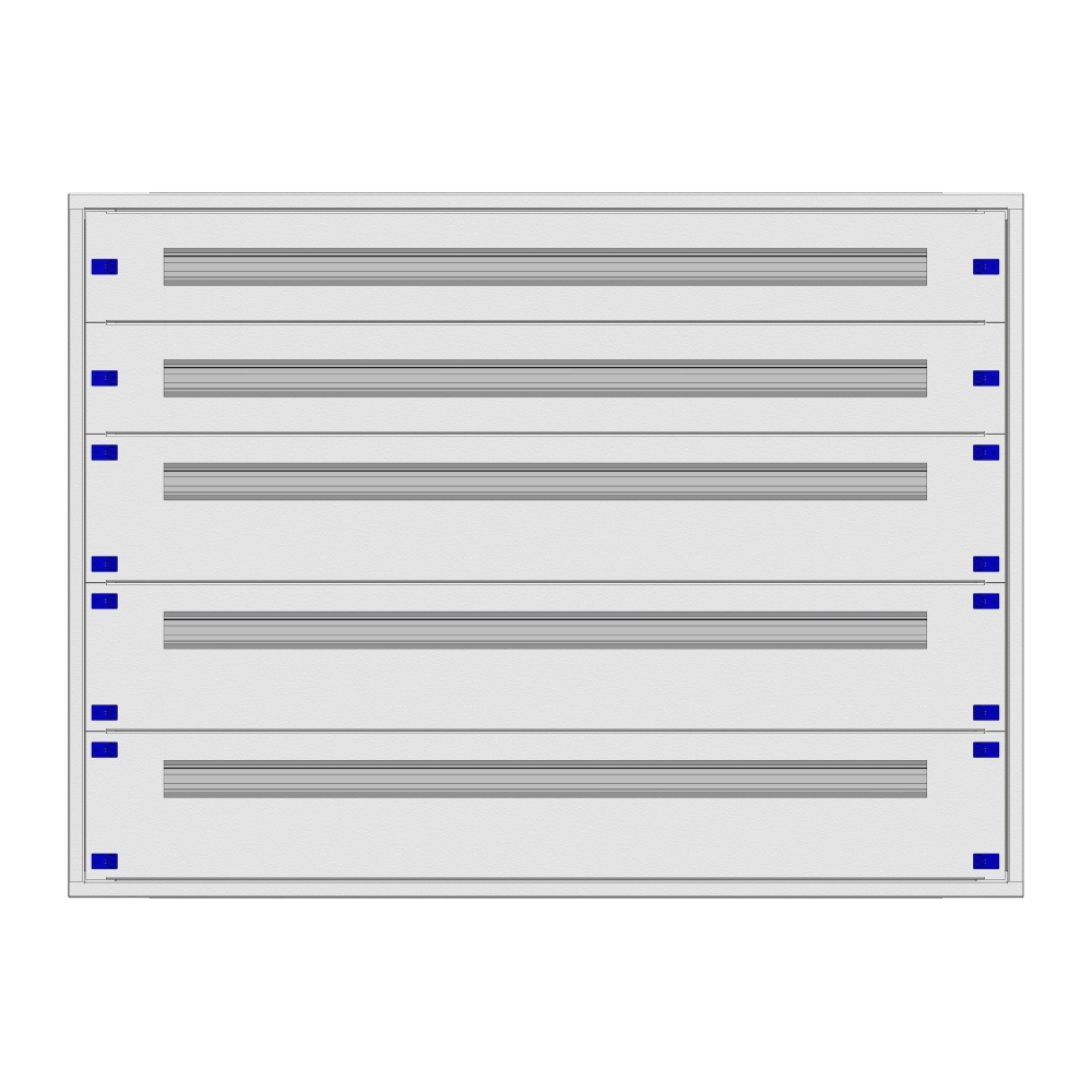 Distribution board insert KVN 60mm, 5-18K, 5-rows