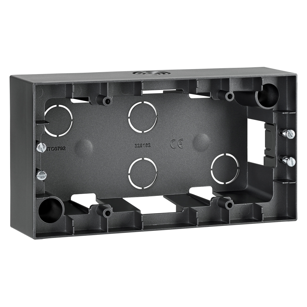 Doză aplicată pt. 2 aparate, antracit