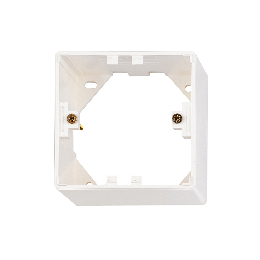 Doză PT pt. priză HSEDx2UWxV, 80x40x80mm, RAL9010