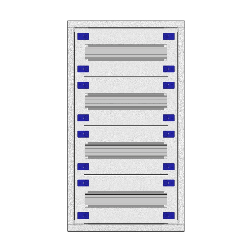 Dulap complet, aplicat 1A-12UV, H:640 W:380 D:180mm