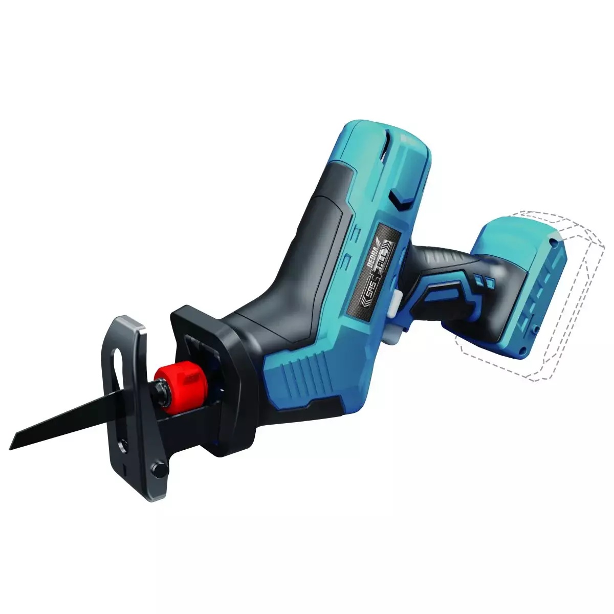 Ferăstrău sabie mini acum. 18v lemn 80mm, metal 6mm