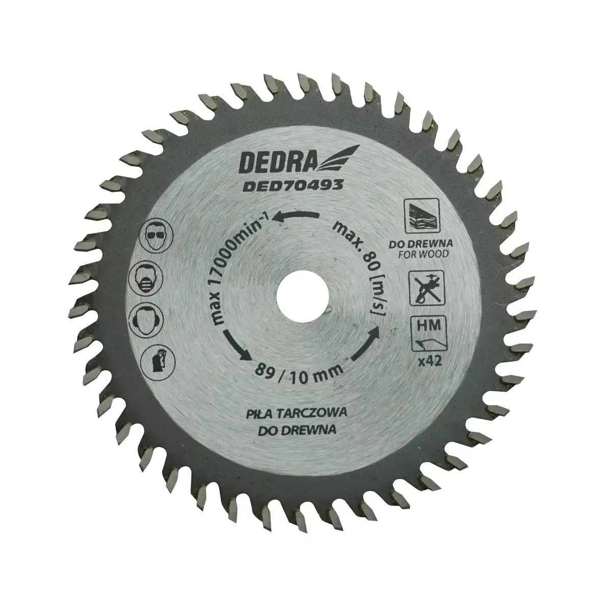 Fierăstrău circular 89x10mm pentru ded7049