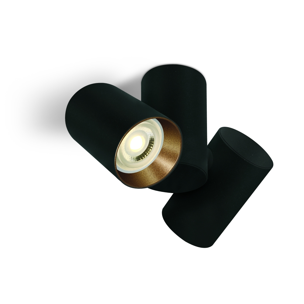 Finno DL 2x10W GU10 MR16 IP20 100-240V negru