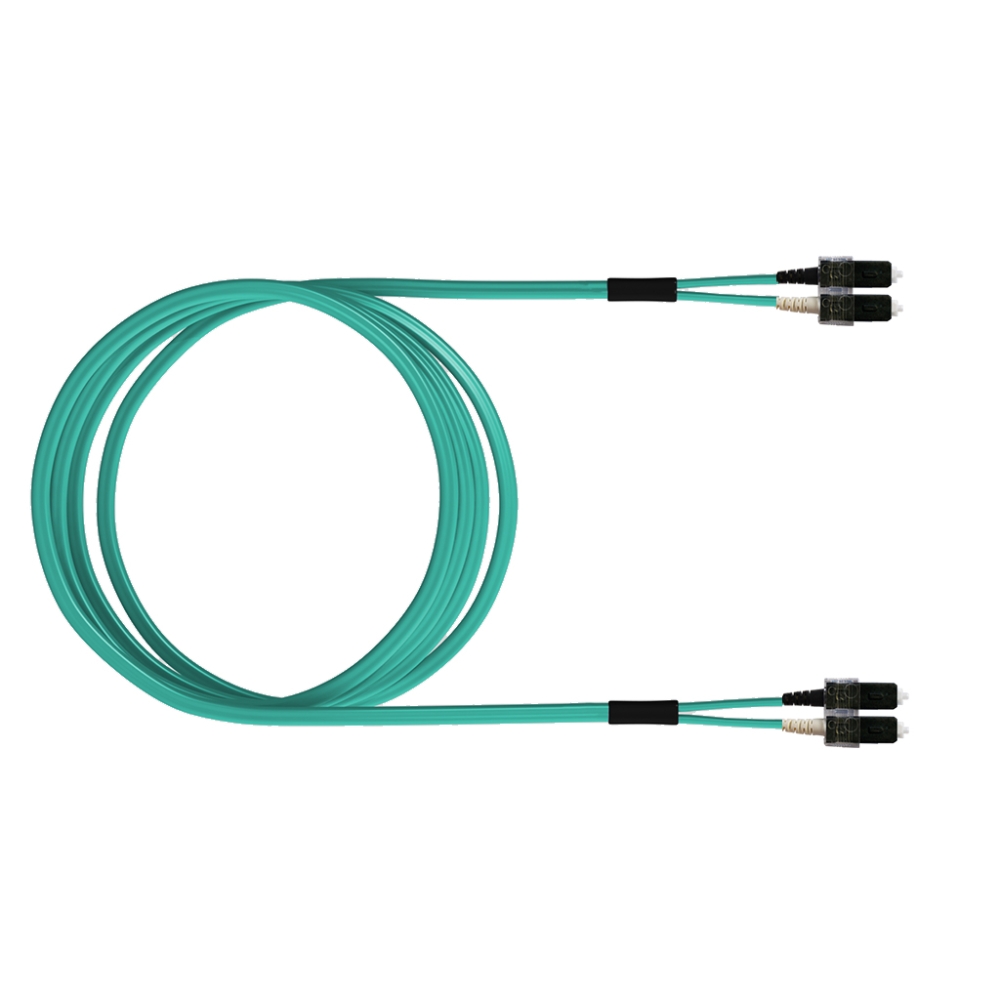 FO Patch Cord Premium, Duplex, SCD/SCD, G50/125 OM3, 5m