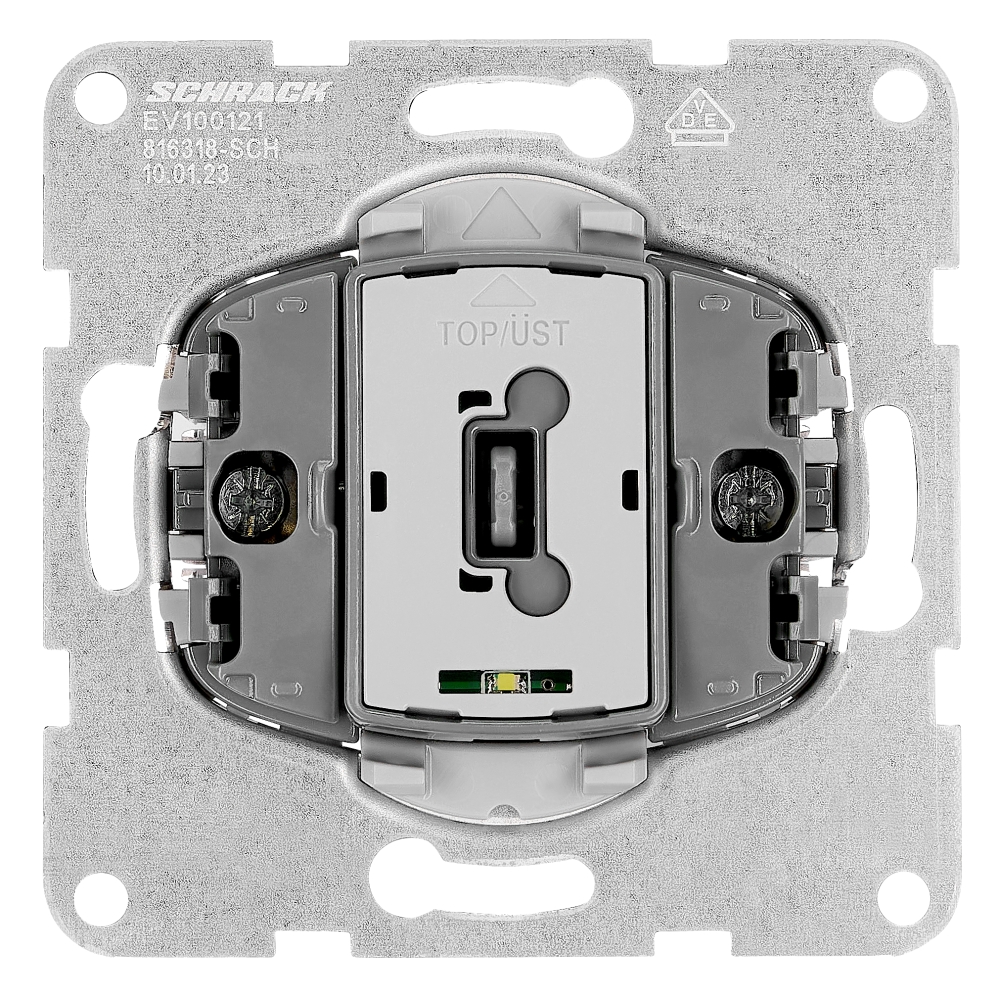 Insert cap scară, lumină de control, cleme cu el. elastic