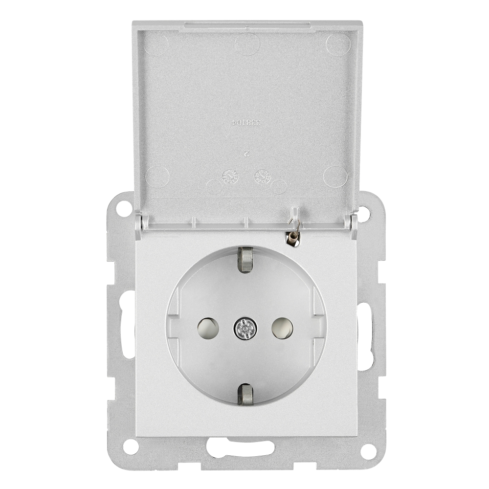 Insert priză, contacte de prot, cu prot IP2XC și capac, ar
