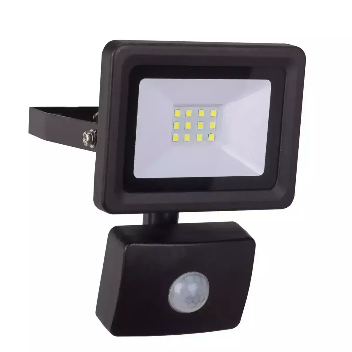 Lampă de perete  cu sensor de mişcare slim 10w smd led, ip44