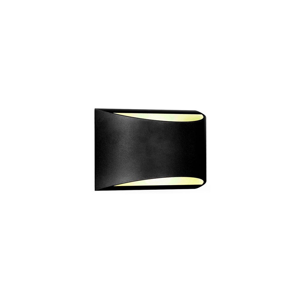 LAMPA DE PERETE LED 10W  IP54 4000K ALB NEUTRU - NEGRU