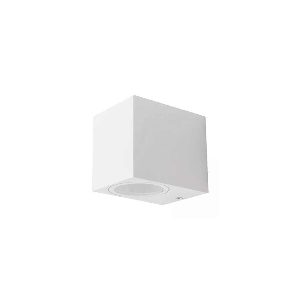 LAMPA PERETE SOCLU GU10  IP44 - ALB