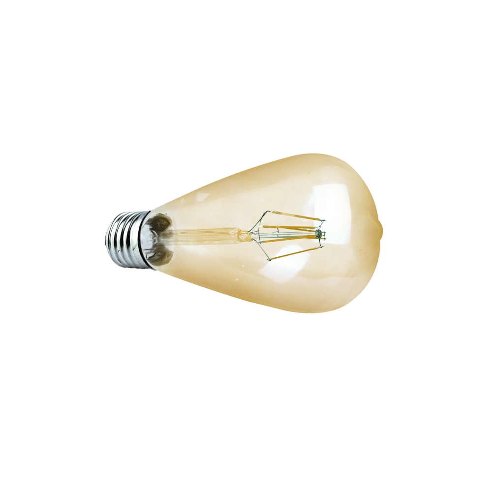 LED Retro lamp 7W, 2200K, 520lm, E27, 230V, Amber, dimabil