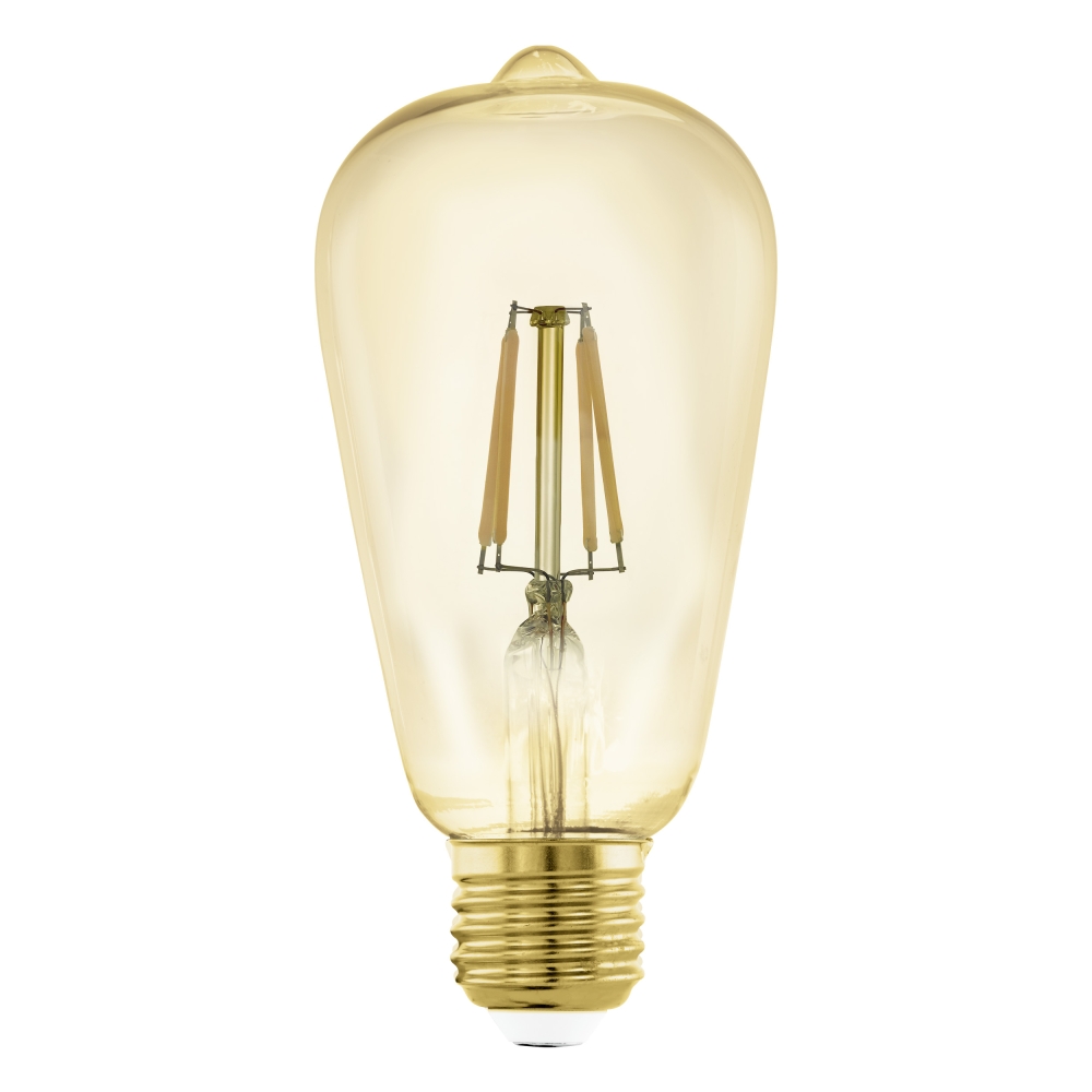 LM-E27-LED FILAMENT AMBER ST64 5.5W/500lm 2200k dim