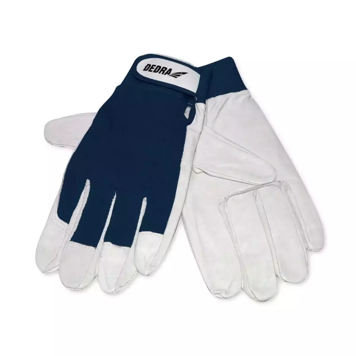 Mănuşi de protecţie, piele de capră, mărime 9, bleumarin