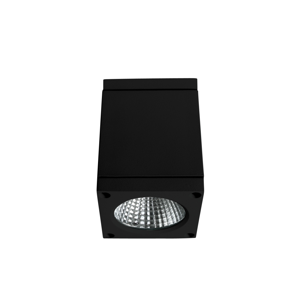 Mario-CL-Q LED 6W, 440lm, 3000K, 100-240V, IP54, 35&deg;,negru