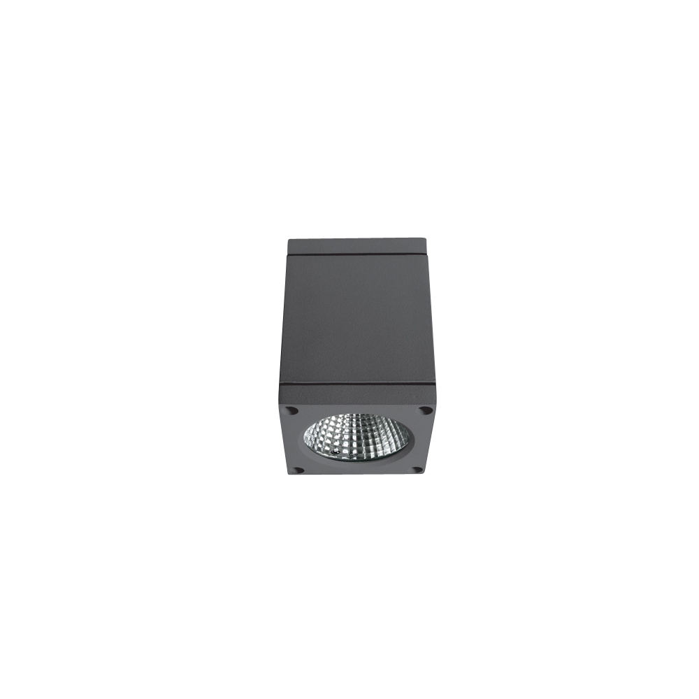 Mario-CL-Q2 LED 6W 3000K 440lm, IP54,antracit