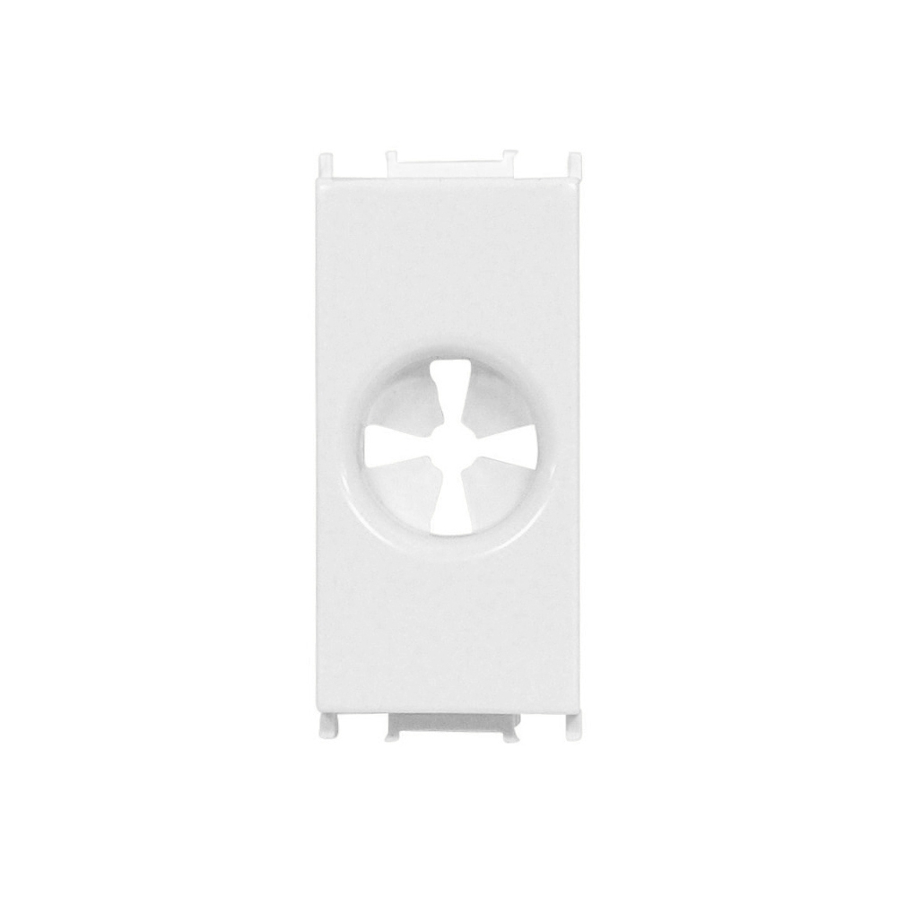 Mască cu flanşă preluare cablu, 1M, alb