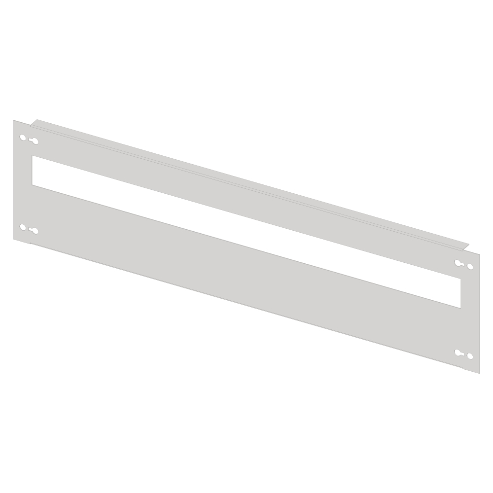 Mască decupată metalică 3G4 (Lăţ=3PC / &Icirc;nălţ=4UV)-dec. lung