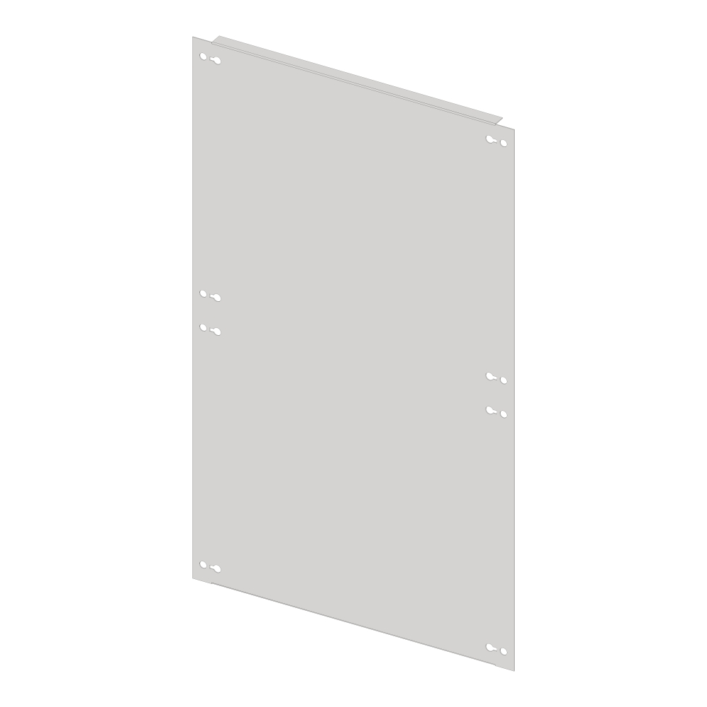 Mască frontală 437mm B16  tablă