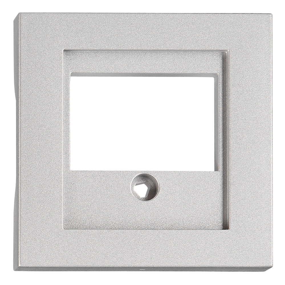 Mască priză  TDO, argintie