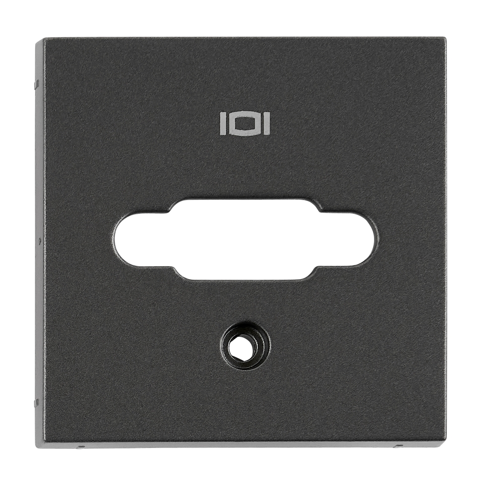 Mască priză VGA, antracit