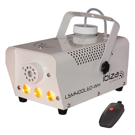 Masina fum cu led-uri 400w alb