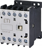 Miniatură contactor cec07.4p 24v-dc