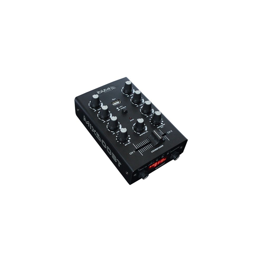 MIXER 2 CANALE CU BLUETOOTH SI USB