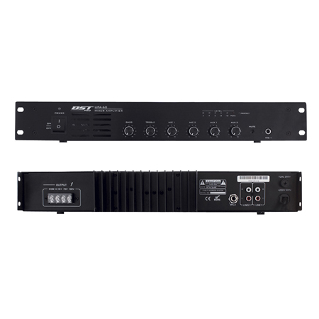 Mixer cu amplificare 100v 60w