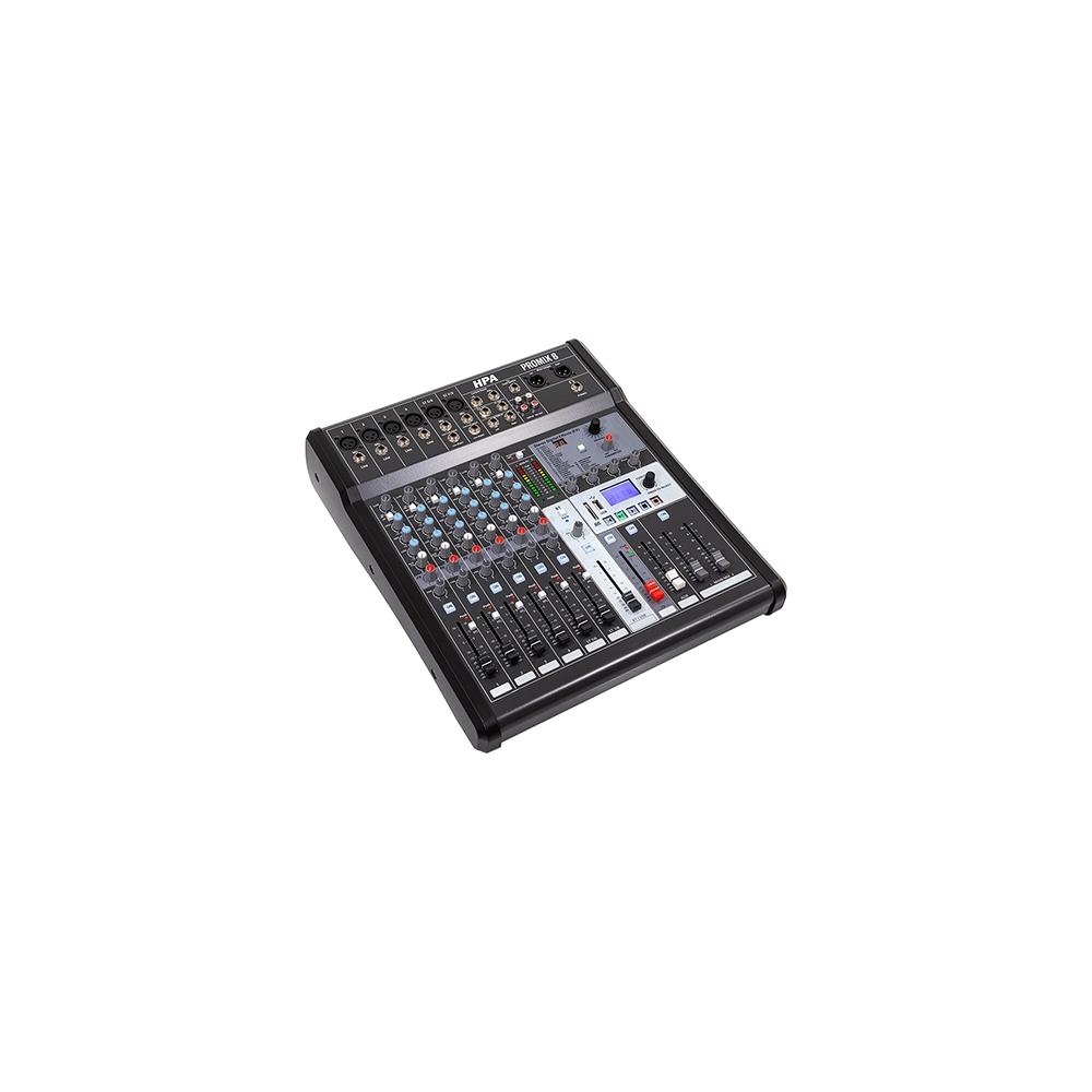 MIXER DIGITAL 8 CANALE 48V BT/USB/SD