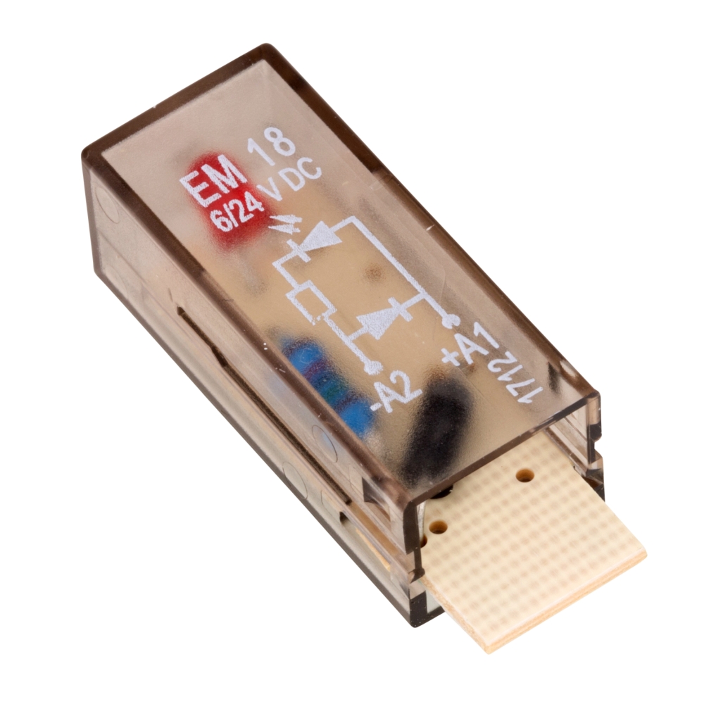 Modul LED rosu 6/24 Vcc +dioda pt.relee PT