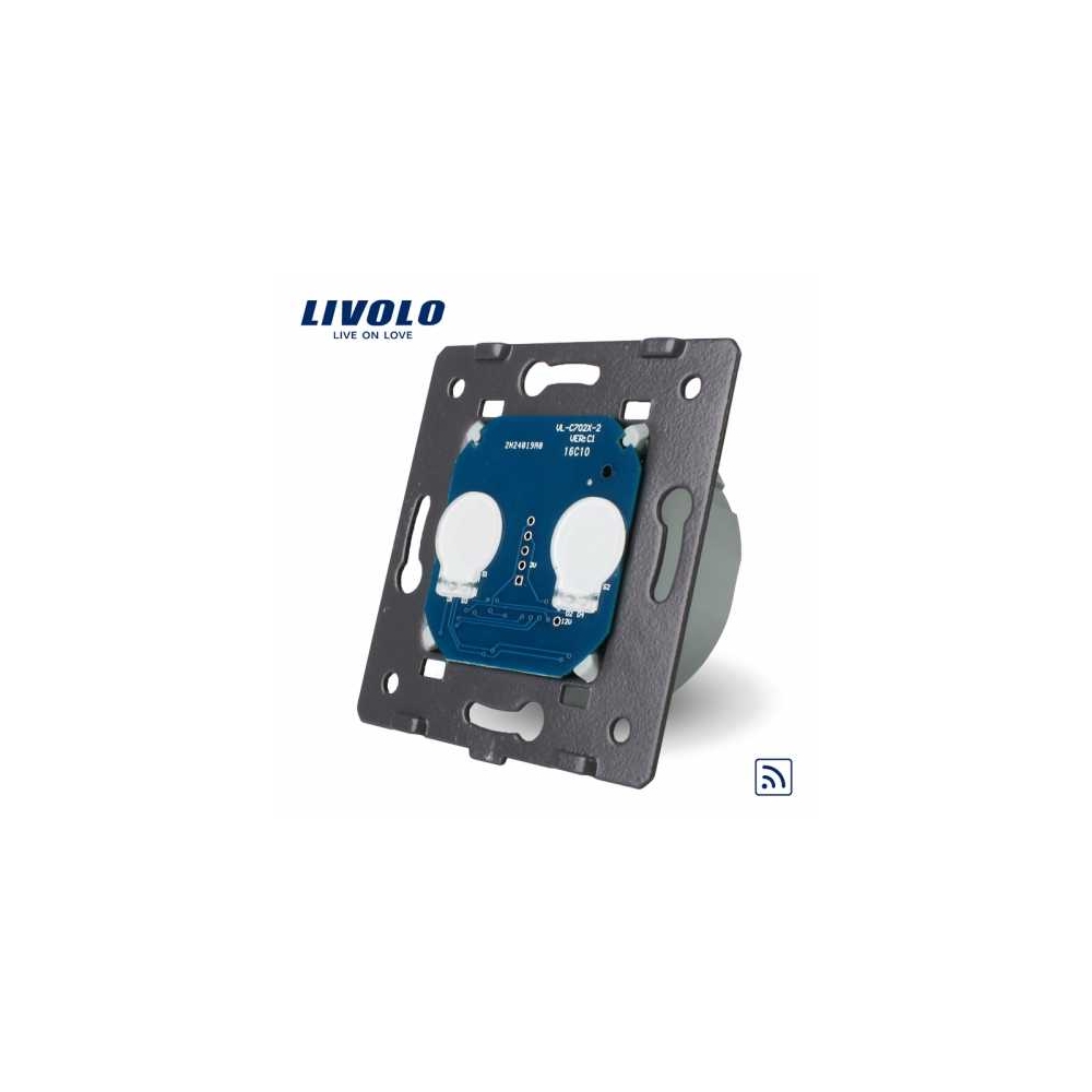 Modul &Icirc;ntrerupător dublu, wireless RF