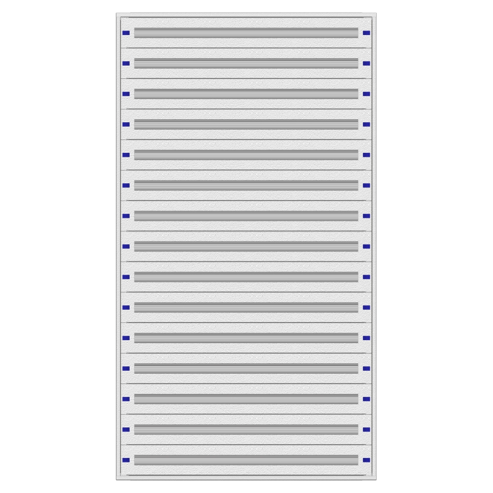 Modular chassis 5-45K, 15-rows, complete