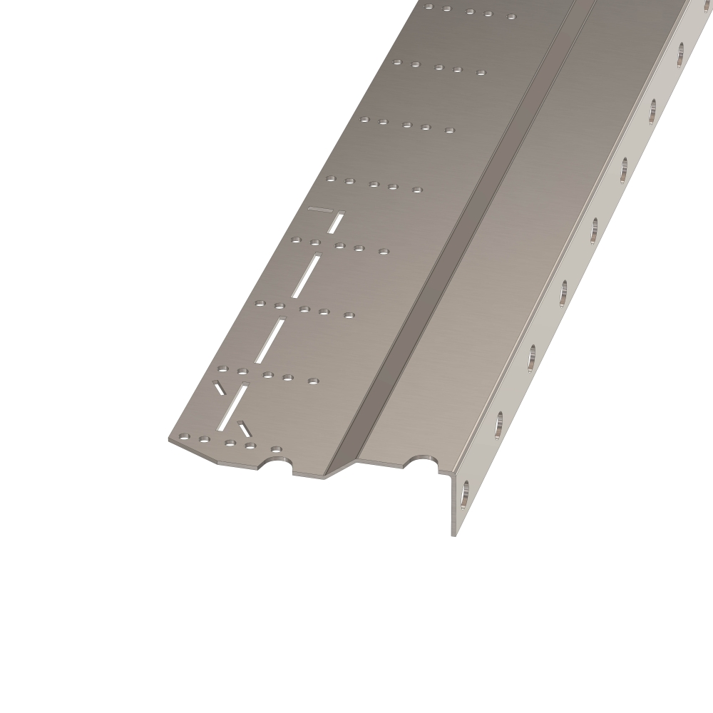 Montant vertical E-12/N, 102mm ad&acirc;ncime