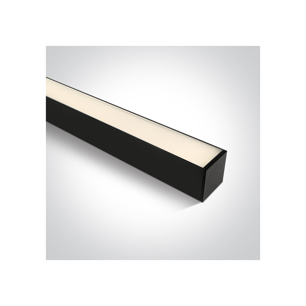 Monza 50W 4250lm 3000K CRI90 UGR19 230V IP20 negru