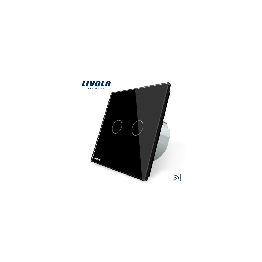 &Icirc;ntrerupător dublu wireless RF