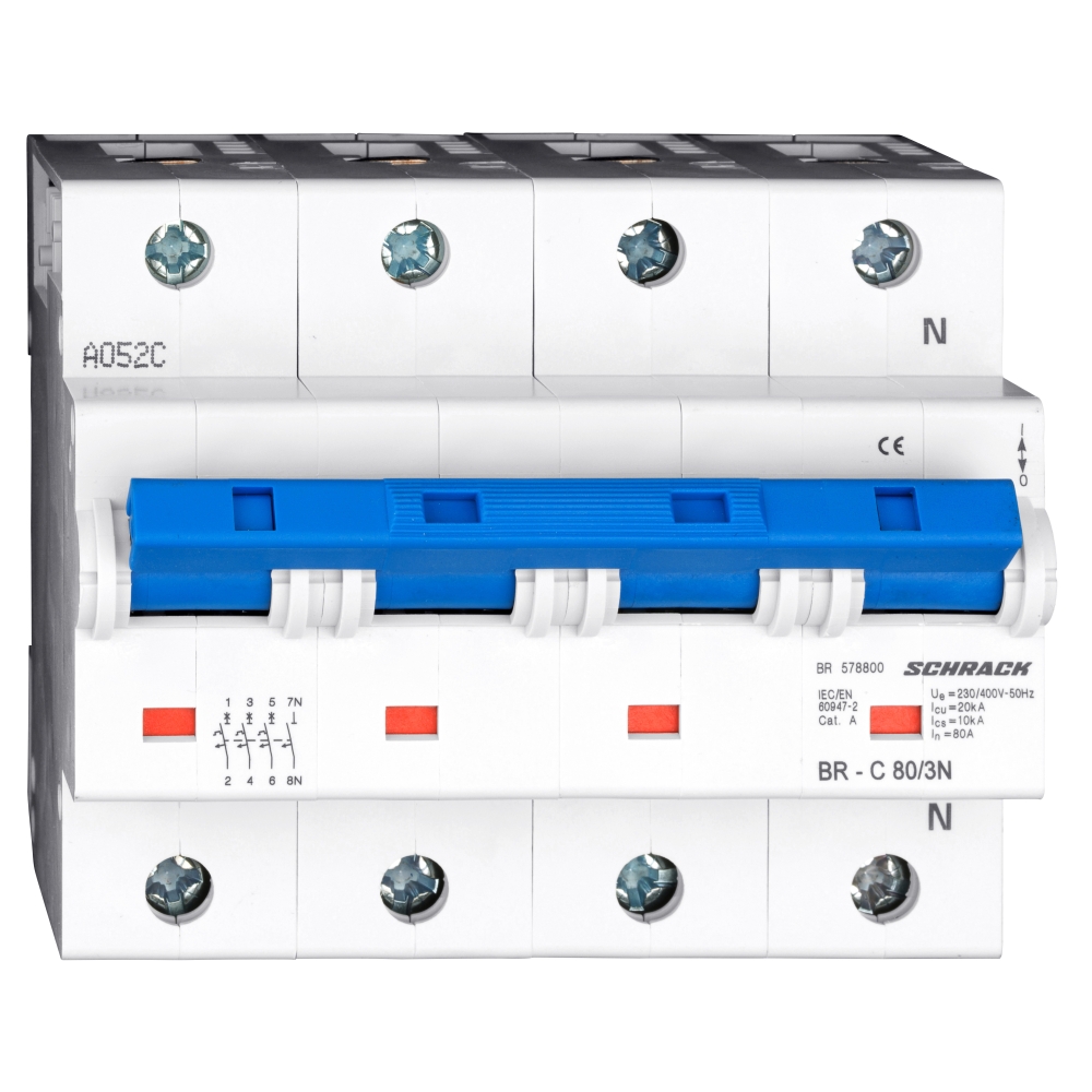 &Icirc;ntreruptor automat C80/3N