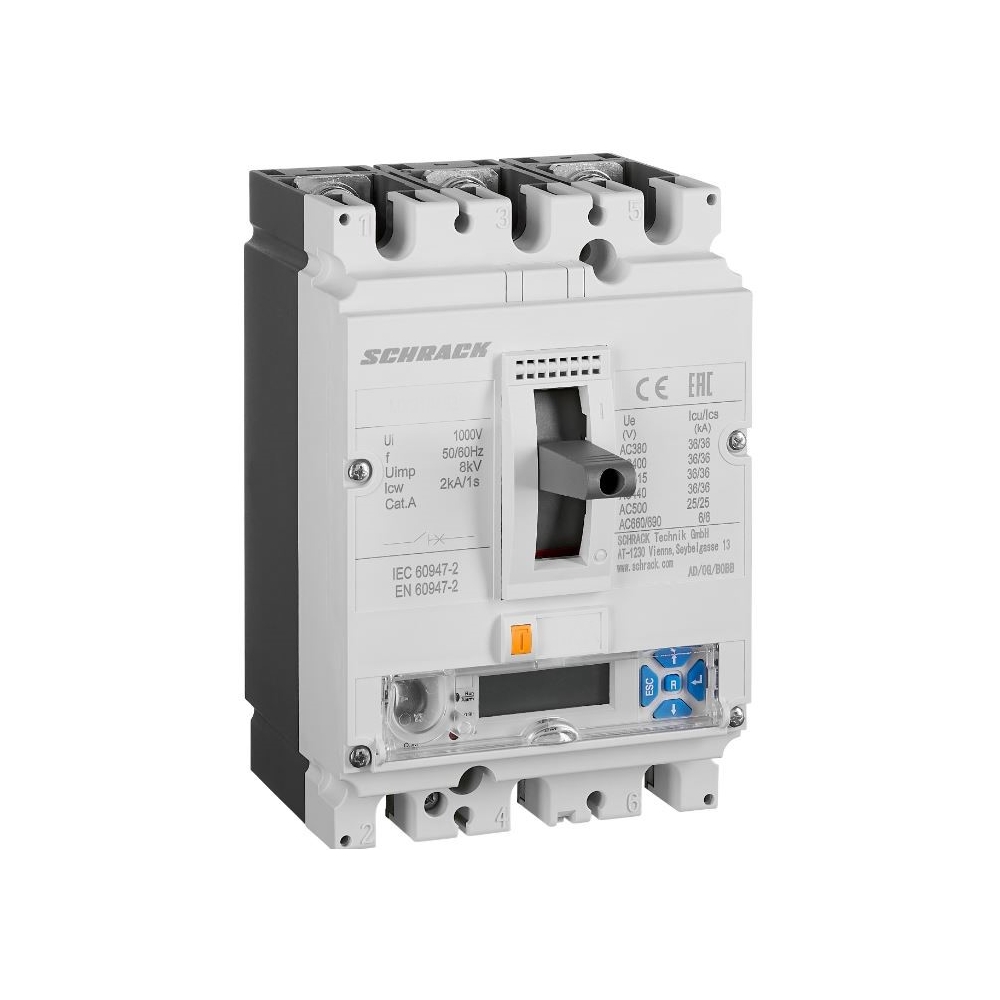 &Icirc;ntreruptor automat Tip EM, 3 poli, 50kA, 63A