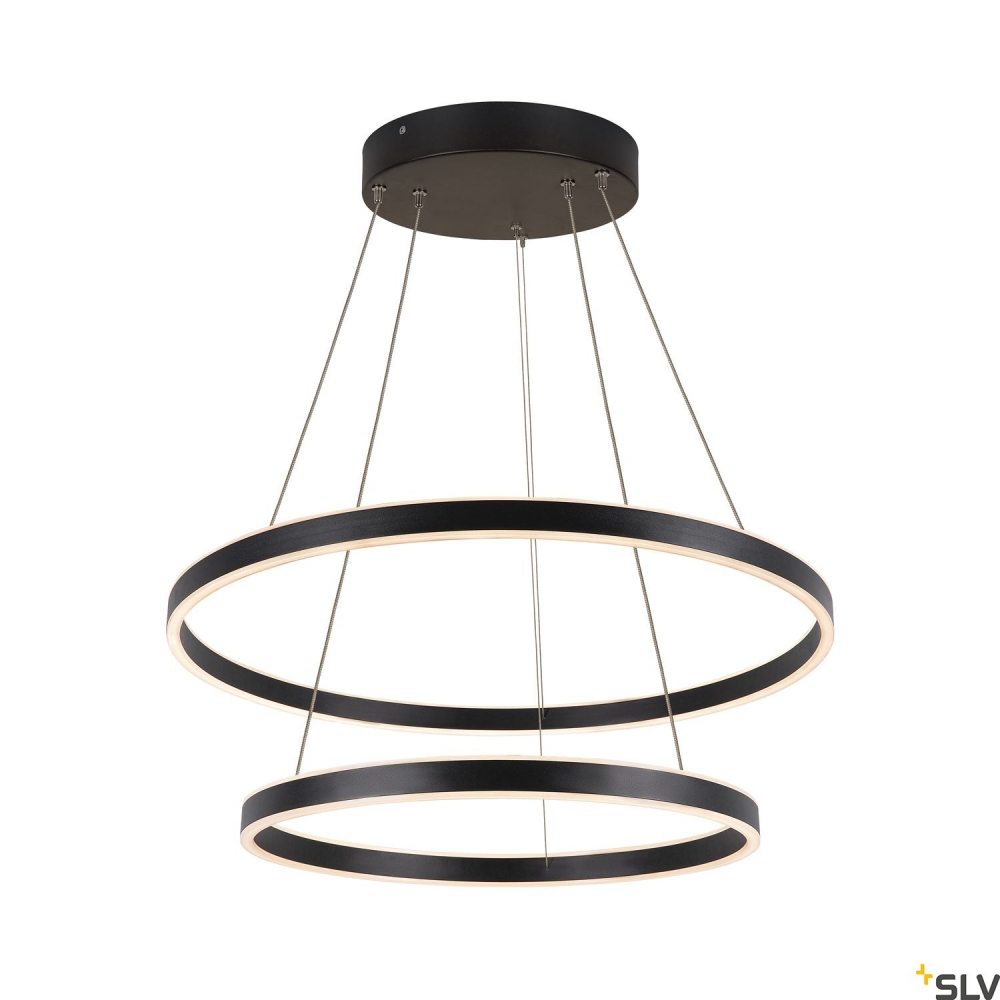 ONE DOUBLE PD 55W 3000/4000K 230V DALI negru