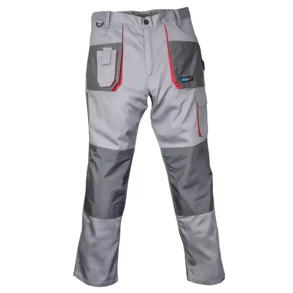 Pantaloni de protecţie mărime m/50, gri, comfort line, greutate 190g/m2
