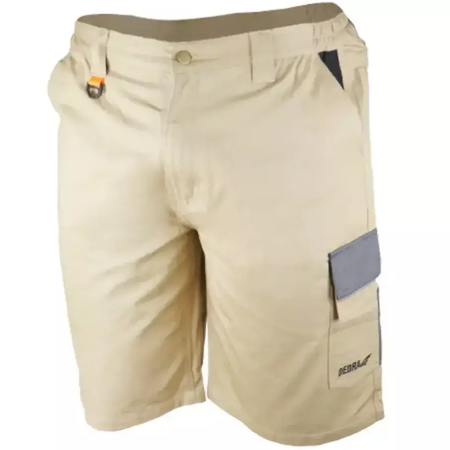 Pantaloni scurti de protectie mărime m/50, 100% bumbac, greutate 270g/m2