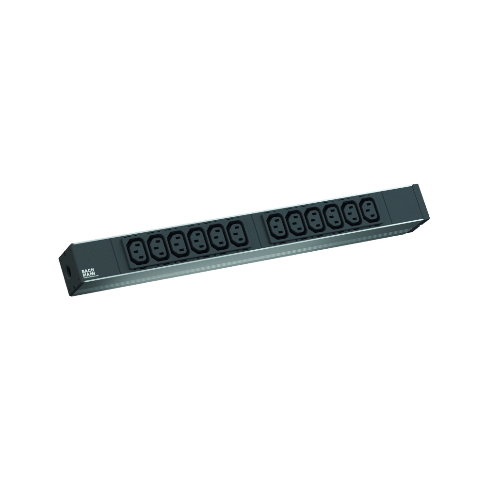 PDU19'' 12XC13, 2 m fisa Schuko, AL