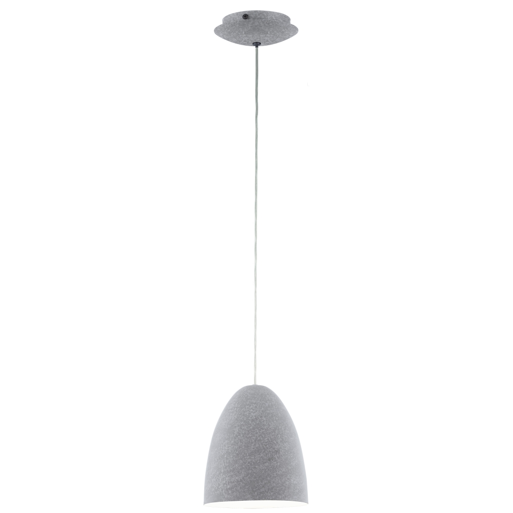Pendant luminaire "Sarabia" 60W betongrey IP20