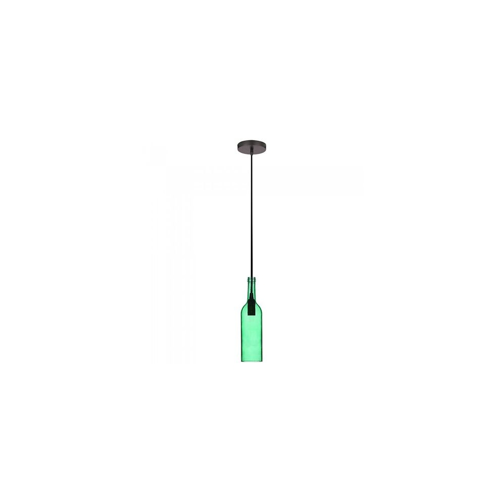 PENDUL TAVAN MODEL STICLA VIN CULOARE VERDE