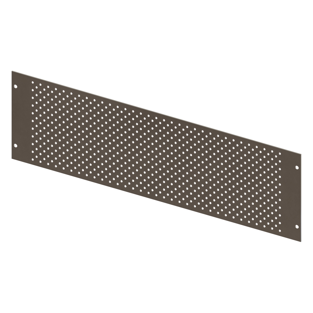 Perforated Mounting plate width 2/ 3 Modul heights