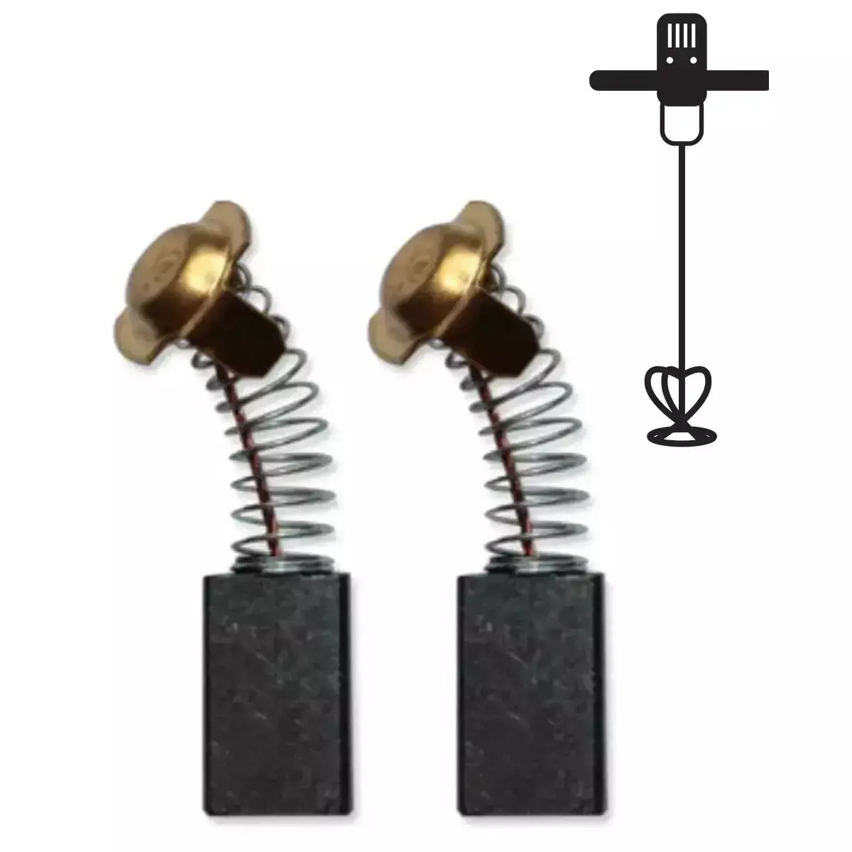 Perie electrografit pentru ded7928, ded7929